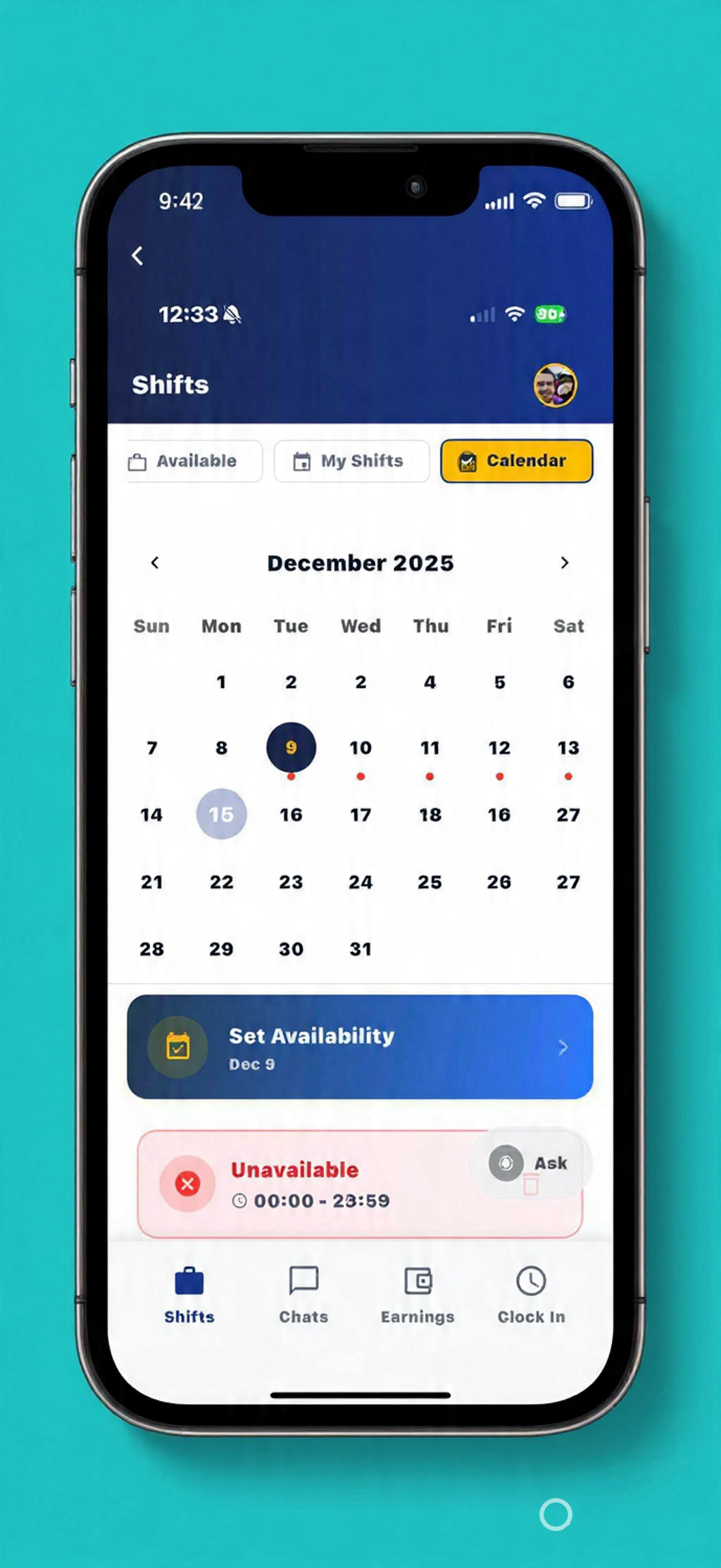 Calendar View